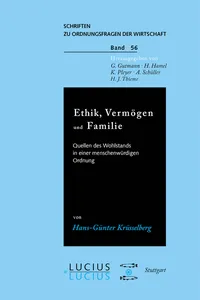 Ethik, Vermögen und Familie_cover