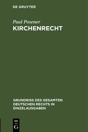 Kirchenrecht