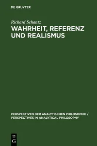 Wahrheit, Referenz und Realismus_cover