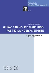 Chinas Finanz- und Währungspolitik nach der Asienkrise_cover