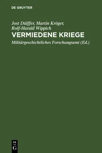 Vermiedene Kriege_cover