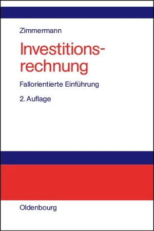 Investitionsrechnung