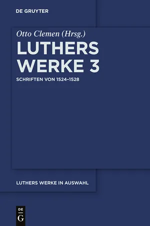 Schriften von 1524–1528