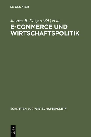 E-Commerce und Wirtschaftspolitik