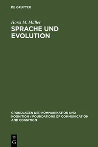 Sprache und Evolution_cover