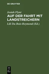 Auf der Fahrt mit Landstreichern_cover