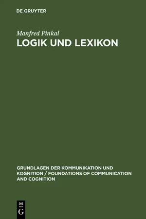 Logik und Lexikon