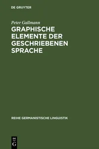 Graphische Elemente der geschriebenen Sprache_cover