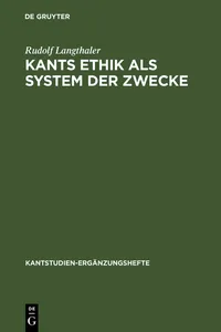 Kants Ethik als System der Zwecke_cover