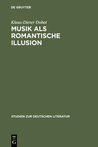 Musik als romantische Illusion_cover