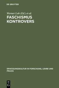 Faschismus kontrovers_cover