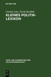 Kleines Politik-Lexikon_cover