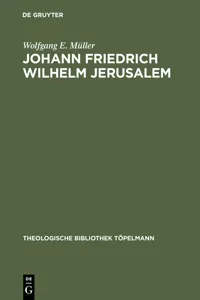 Johann Friedrich Wilhelm Jerusalem_cover