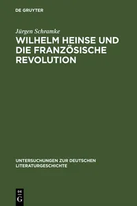 Wilhelm Heinse und die Französische Revolution_cover