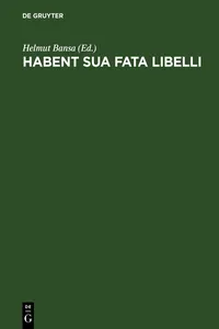 Habent sua fata libelli_cover