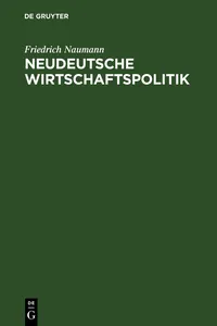 Neudeutsche Wirtschaftspolitik_cover