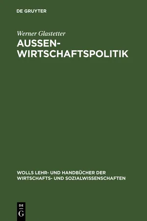 Aussenwirtschaftspolitik