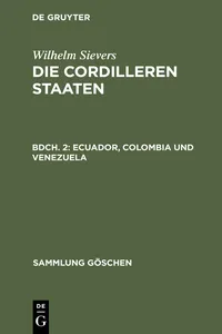 Ecuador, Colombia und Venezuela_cover