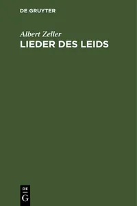 Lieder des Leids_cover