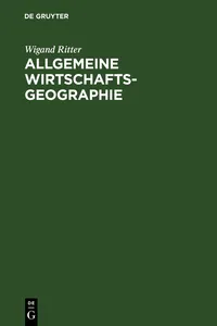 Allgemeine Wirtschaftsgeographie_cover