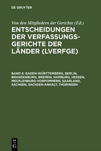 Baden-Württemberg, Berlin, Brandenburg, Bremen, Hamburg, Hessen, Mecklenburg-Vorpommern, Saarland, Sachsen, Sachsen-Anhalt, Thüringen_cover