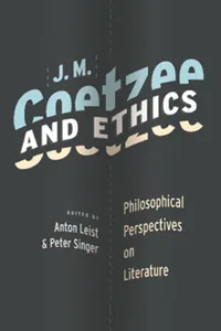 J. M. Coetzee and Ethics_cover