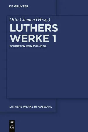 Schriften von 1517–1520