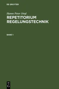 Repetitorium Regelungstechnik 1_cover