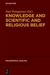 Knowledge and Scientific and Religious Belief_cover