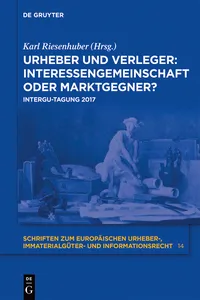 Urheber und Verleger: Interessengemeinschaft oder Marktgegner?_cover