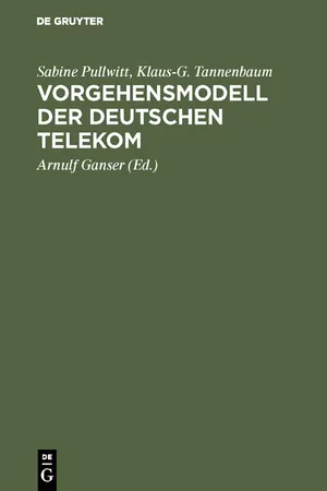 Vorgehensmodell der Deutschen Telekom