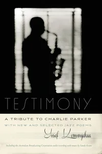 Testimony, A Tribute to Charlie Parker_cover