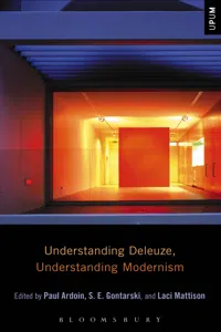 Understanding Deleuze, Understanding Modernism_cover
