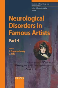 Neurological Disorders in Famous Artists - Part 4_cover