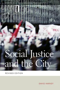 Social Justice and the City_cover