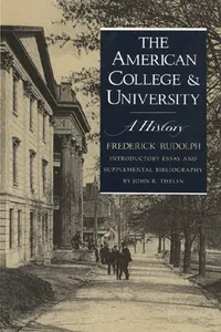 The American College and University_cover