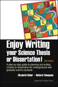 Enjoy Writing Your Science Thesis or Dissertation!_cover