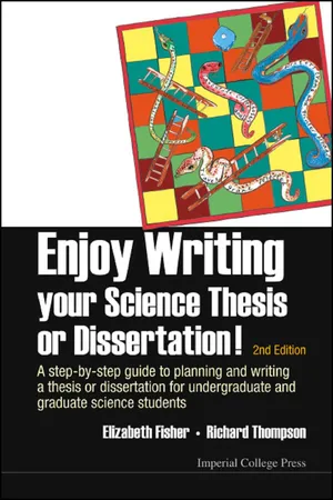 Enjoy Writing Your Science Thesis or Dissertation!