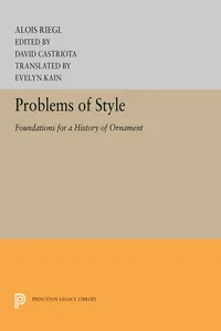 Problems of Style_cover