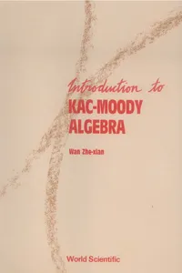 Introduction To Kac-moody Algebras_cover