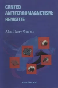 Canted Antiferromagnetism: Hematite_cover