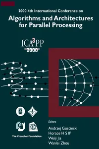 Algorithms & Architectures For Parallel Processing, 4th Intl Conf_cover