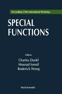 Special Functions - Proceedings Of The International Workshop_cover