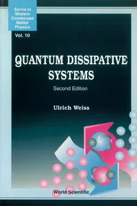 Quantum Dissipative Systems_cover