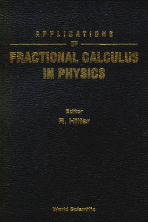 Applications Of Fractional Calculus In Physics