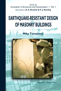 Earthquake-resistant Design Of Masonry Buildings_cover