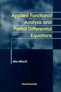 Applied Functional Analysis And Partial Differential Equations_cover