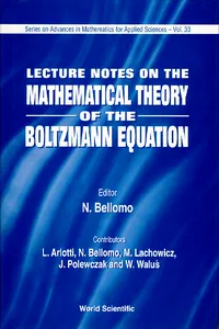 Lecture Notes On Mathematical Theory Of The Boltzmann Equation_cover
