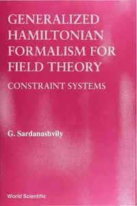 Generalized Hamiltonian Formalism For Field Theory: Constraint Systems_cover