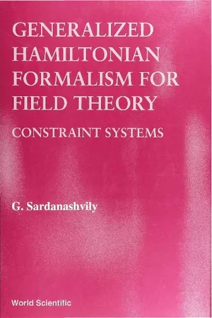 Generalized Hamiltonian Formalism For Field Theory: Constraint Systems